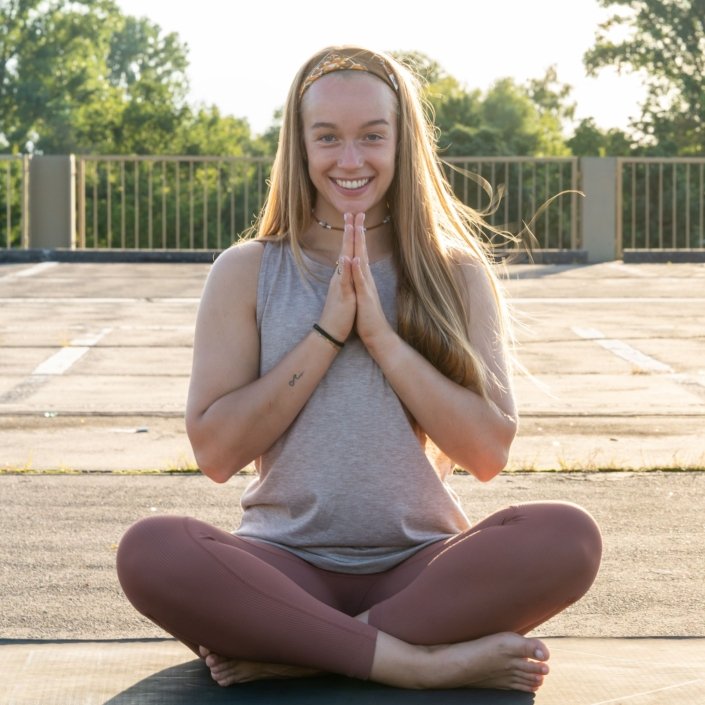 Yoga Shooting mit Eni in Erlangen 2021