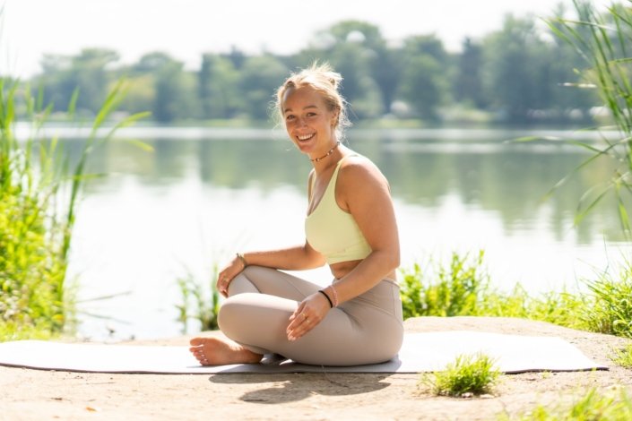 Yoga Shooting mit Eni in Erlangen 2021